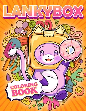 LankyBox Coloring Pages