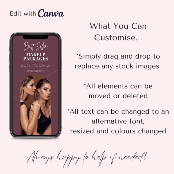 Makeup Model for Instagram | Aesthetic Canvas Designs | Skincare Articles from a Beauty Artist | Marketing tool for beauticians and makeup artists on social networks