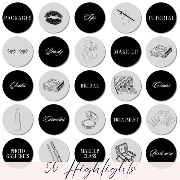 Canva Instagram Template for Makeup Artist and Skincare | Aesthetic beauty items | Beautician Facial Social Media Marketing and Design